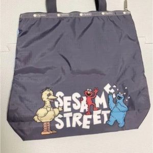 Lesportsac Sesame Street Magazine Tote NWT